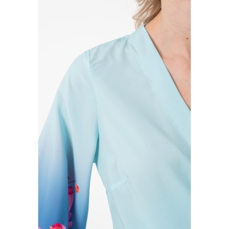 Women's dress, size 42, mint color-2