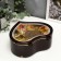 Musical Plastic Casket "Curved Heart" MIX 19X17X7 cm