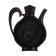 Wall -wall clocks for the kitchen "Sangino", silent, 26.5 x 24 cm, black silver, aa