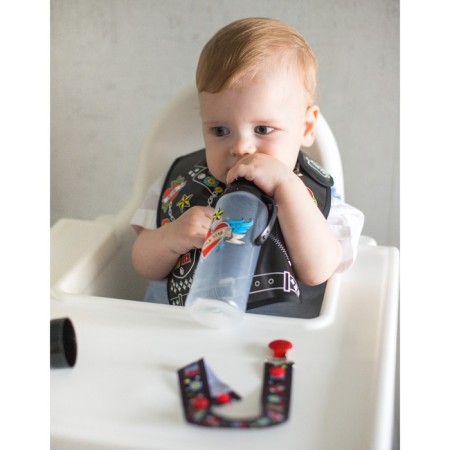Blooper for feeding "Rock Star" waterproof on Velcro, with a pocket-11