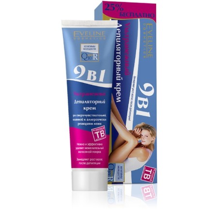 Comer 9 in 1 Eveline "Ultran", for sensitive skin, 125 ml