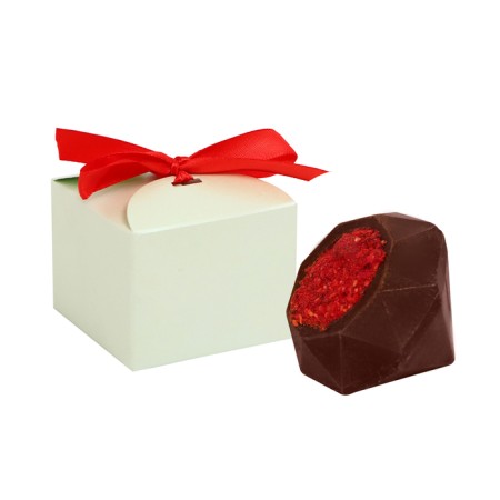 Chocolate bombing with marshmallow "Happiness inside" Dark Chocolate, 38 g-2