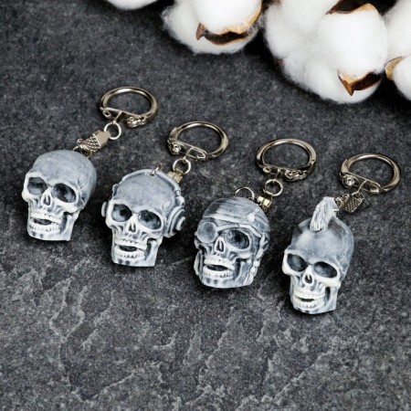 Browler "Skull" 4cm, mix-8