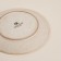 A set of ceramic sl home "vento", d = 28 cm, beige color