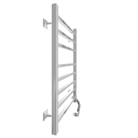 The electric heated towelputor "Sanprise" Quadro P8, 500x800 mm, right, chrome-9