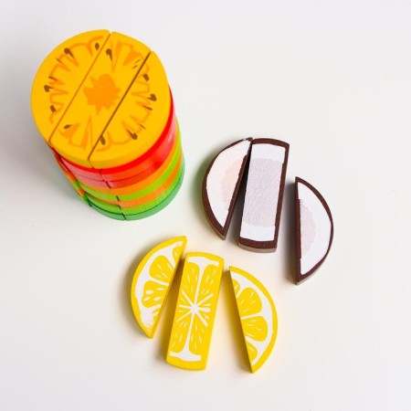 Logical gaming set "Tower. Fruits ", 30 details-7