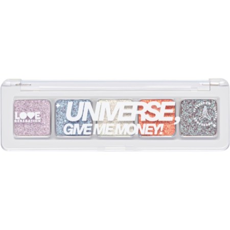 Palette Shadow Love Generation University, Give Me Money, Tone 01, 5 Shades, 5 g