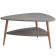 Commerce table "Delta", 780 × 770 × 418 mm, color black marble
