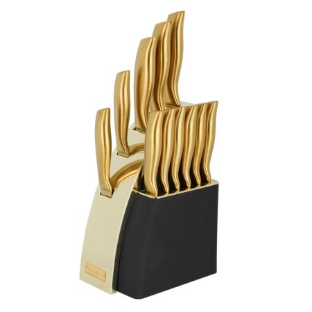 Lenardi knife set, on a stand, 11 items