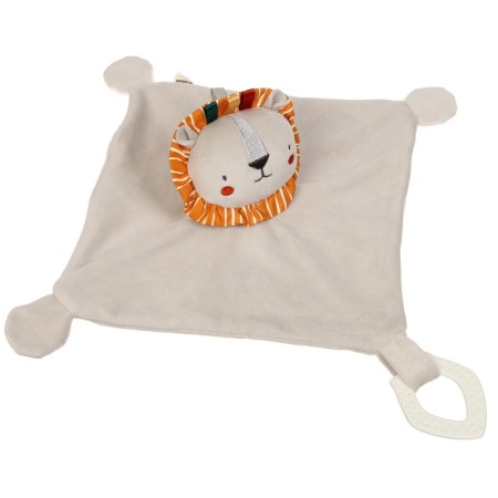 Toy - comforter "Liony Leon", rattle, teething, crumb I-5