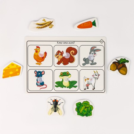 A set of developing Velcro games "I am studying the world"-4