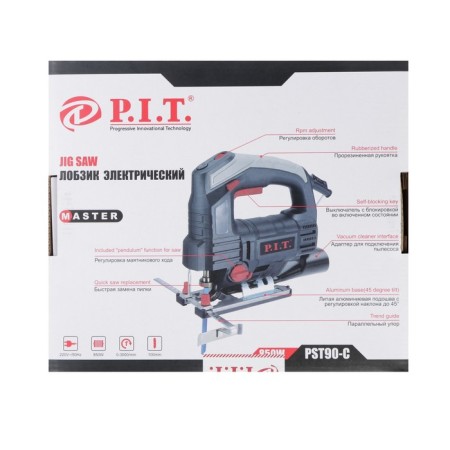 P.I.T. PST90-C, 850 W, 0-3000 move/min, speed adjustment, blowing function-8