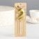 Candle in the cake on the skewer "Fine", the number "2", gold, 5 cm