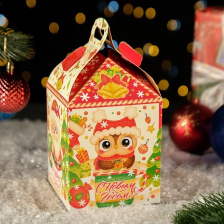 Gift Folding Box "Rhombics" 12 x 12 x 17 cm-2