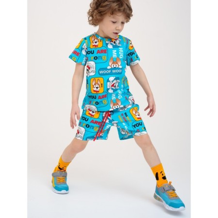 Set for a boy PlayTude: T -shirt and shorts, height 98 cm
