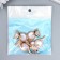 Decor for creativity Plastic "Lisenok with Crystal" 5.2x2.6x0.3 cm