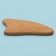 Guasha massor "Heart", 11 × 5 cm, wooden