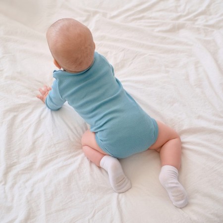 Bodi-waterolazka children's minku, turquoise color, height 68-74 cm-2
