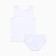 Kit (T -shirt, panties) for boy A.7175, white color, height 122 cm (32)