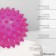 Massage ball Onlytop Pink, D = 6.5 cm