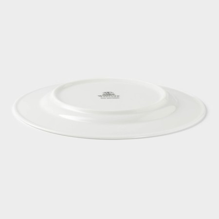 Porcelain dessert plate Wilmax Stella Pro, D = 18 cm, white color-2