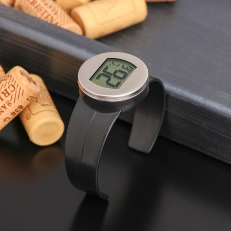 The thermometer for the wine is magic, 8 × 8 × 4 cm, stainless steel-1