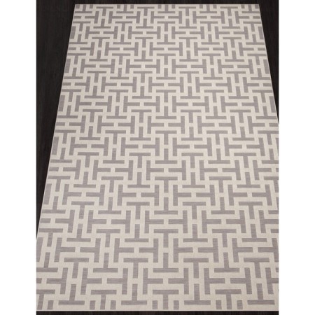 Rectangular carpet Merinos Sigma, size 120x170 cm, color Brown-Cream-1