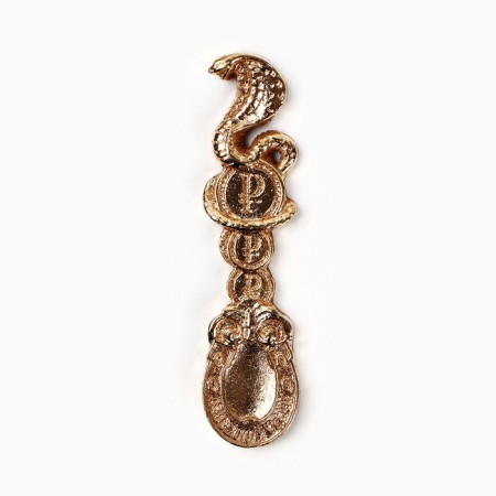 Spoon raking, wallet talisman New Year's “New Year: I will catch money”, 7 x 7 cm-3