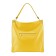 Female bag, artificial leather, yellow, 39x10x41 cm