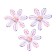 Festive set "It all starts with love!" Flowers, 43x30.3 cm