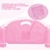 Musical developmental rug with piano, Russian voice acting, light, pink color