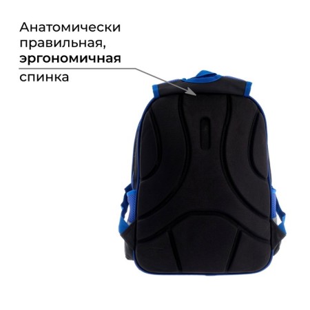 Backpack Bag Calligrata "Work on Ice", 39 x 30 x 14 cm-2