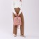 City backpack on lightning, pink color