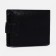 Male purse for magnet, department for bills, for maps, for coins, black color