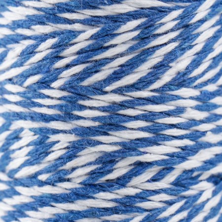 Yarn 100% cellulose "Softino Raffia Color Melange" Washed, Blue 100m ± 2m 87 GR-2