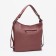 Bag-bag, lightning department, external pocket, adjustable belt, burgundy color