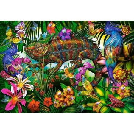Puzzle "Multi -colored chameleon", 1,500 elements-1