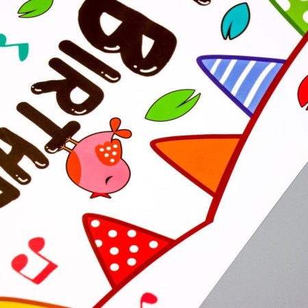 Interior color sticker "Circus orchestra" 50x70 cm-2