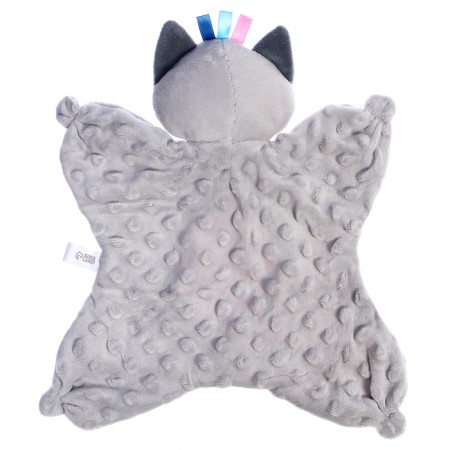 Soft toy - Comforter "Raccoon", Gray-2