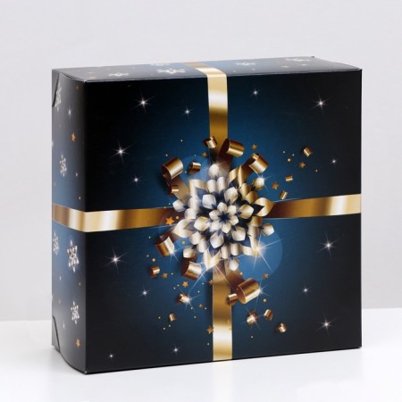 Gold Bant cake box, 24 x 24 x 12 cm, 1.5 kg-1