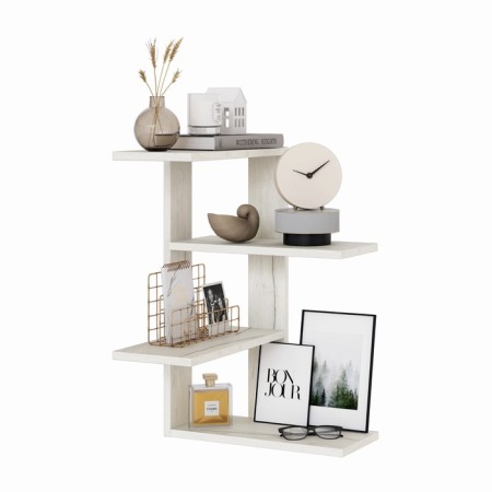 Largo regiment 014, angular, wall, hinged, 400x400x610, oak craft white-1