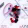 Hair elastic band "Mahrushka" (set 72 pcs) classic, mix