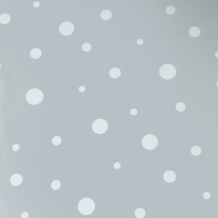 Flower film "Circles" white 0.7 x 8.2 m, 40 mkm-2
