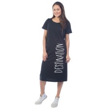 Female dress, size 46, black color