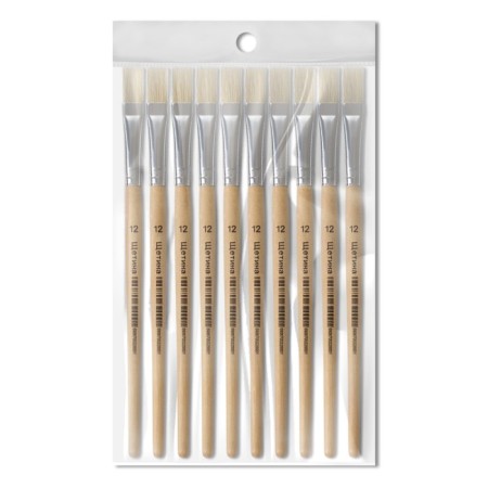 Brush brush No. 12, flat-4