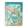 Notebook Gift, A6, 96 sheets, color block, with a curly refrain, PVC cover, "Anime", mix