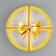 Gift box "Luxurious Bant", 18 x 18 x 5 cm
