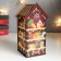 New Year's tea house "Shelves. Gingerbreads" 20x10.5x9.5 cm