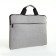 Laptop bag, gray color