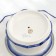 Tortnice "Lace", Gzhel, Porcelain, D = 26 cm